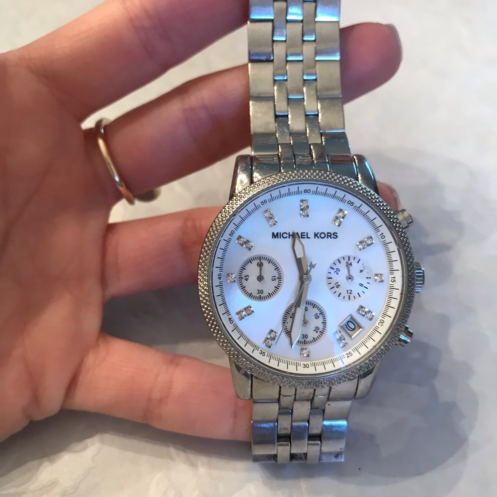 Michael Kors Ladies Ritz Chronograph Watch MK5020